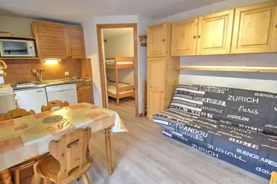 Image de Studio rénové proche centre Morzine, pour 4 personnes