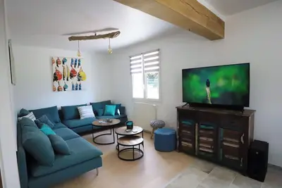 Image de maison de plage à Utah Beach