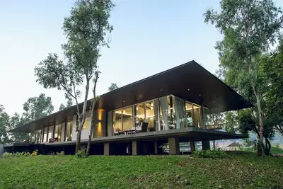 Image de Nature's Island farmhouse on secluded shores of Lake Vaitarna Nashik Mumbai 3hrs