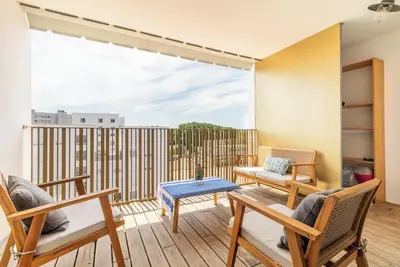Joli T2 avec un grand balcon meublé à Toulouse