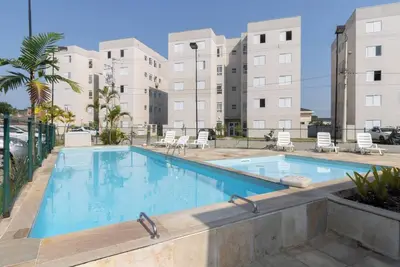 Image de Apto c piscina e WiFi na Praia da Enseada -Guarujá