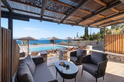 Image de Appartement \"Thoe 4\" avec vue sur la mer, Wi-Fi et climatisation