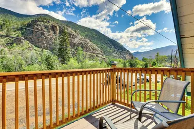 Image de Mountain-View Silver Plume Escape: Walk to Creek!