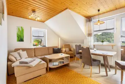 Image de Appartement 'Ferienwohnung Typ 1' avec vue sur la montagne, terrasse partagée et Wi-Fi