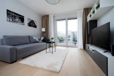 Image de Łódź Manufaktura - Balcony & Workspace - by Rentujemy