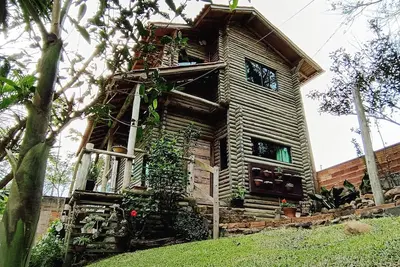 Image de Cabana Americana Estilo Diferenciado e Aconchegante