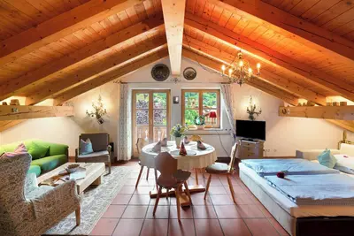 Image de Appartement 'Edelweiß Nr 5' avec vue sur les montagnes, jardin partagé et Wi-Fi