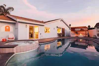 Escape your everyday to relax + reconnect at this dreamy oasis
