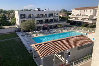 Image de Sol-y-Days Cap Camargue, duplex 5 couchages piscine chauffée