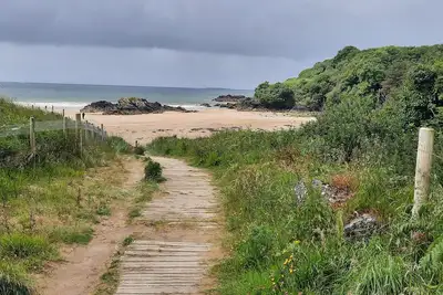 Image de Unique beachfront cottage at Fintra Bay Donegal