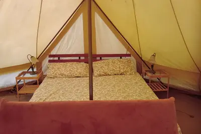 Image de Glamping C Selva Tente Quercia avec Bbq, piscine partagée et Wi-Fi