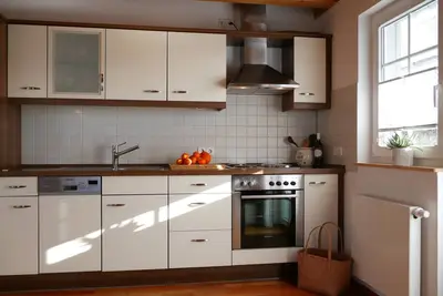 Image de Appartement \"Oskar's Chalet 2\" avec vue sur les montagnes