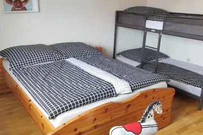 Relaxation in nature, plenty of outdoor space, hiking trails, Jacob sheep and more