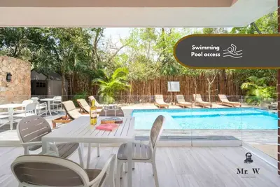 Image de Aldea Zama | Pool, Bbq, Bikes, Near Beach & Dining