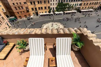 Image de Beautiful Apartment With Terrace overlook Piazza Navona, A Gothic Architecture