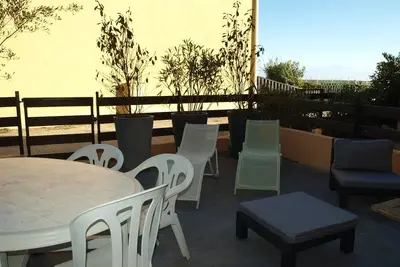 Image de Appartement 5/6 couchages avec piscine, terrasse et proche plage - Gruissan