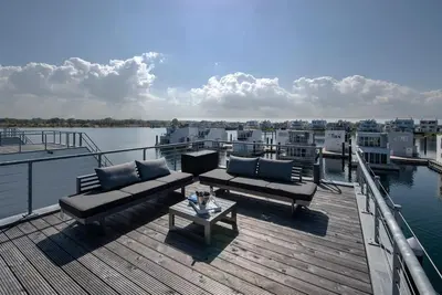 Superbe bateau à Olpenitz avec sauna