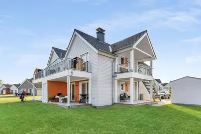 Bel appartement à Olpenitz avec sauna