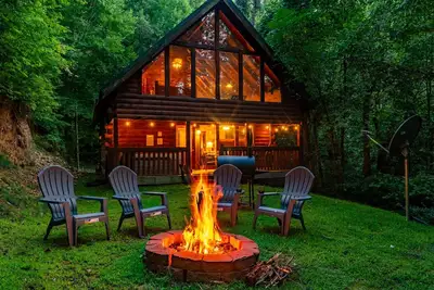 Image de Sanctuary Cabin in the Woods
