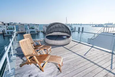 Image de Bateau en bord de mer à Olpenitz avec sauna