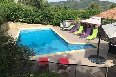 Image de Superbe villa 4 ch climatisées avec gd piscine privée plein sud sans vis-à-vis