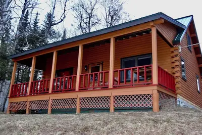 Image de Charming Log Cabin on Big Wood Pond in Jackman, Maine