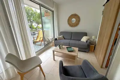 Image de Appartement à Arcachon : Plage à 50m, Terrasse, Parking, Wifi, 4 Pers