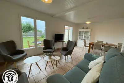 Maison rénovée 6 pers avec jardin, proche plages et pistes cyclables à Talmont-Saint-Hilaire