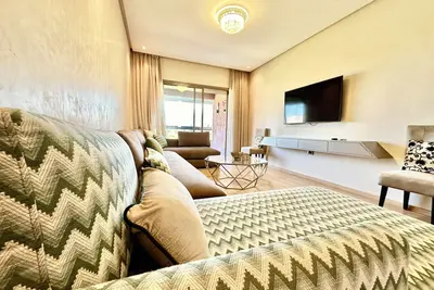 Image de Charming 2-bedroom apartment with WiFi, Ac in lovely Marrakech