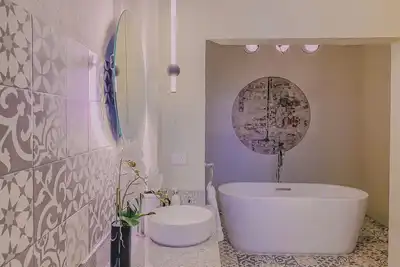 Image de Cozy 1-bedroom suite in amazing Puebla with King size bed, WiFi and bathtub