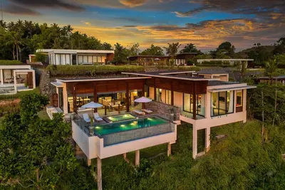 Image de 3-Bedroom Luxury Pool Villa, Selong Belanak Ocean View, Selong Selo Resort