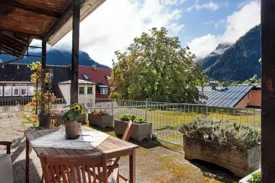 Image de Appartement 'Ferienwohnung Beim Posthalter' avec vue sur la montagne, terrasse privée et Wi-Fi