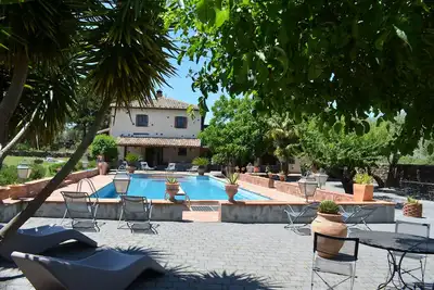 Image de maison de vacances VillaVeda avec piscine et deux suites parc national etna