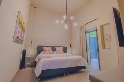 Image de Lovely suite with WiFi in Puebla, contemporary restoration, excellent location.