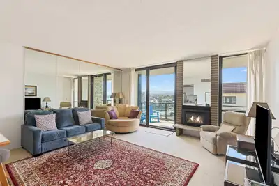 Sand & Sea (410) Seaside Escape: OceanFront w Pool & Sauna