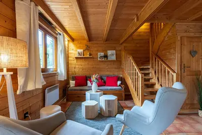 Chalet prestige 8 pers bien équipé