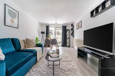 Image de Elégant 1br avec balcon près de Soho
