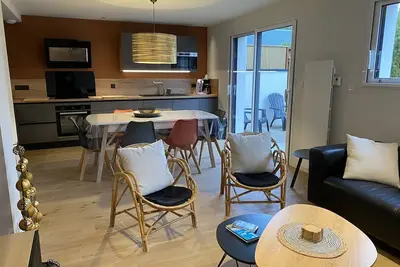 Charmante maison neuve avec Wifi pour 6 personnes