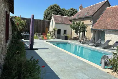 Image de Le Clos des Buis 2, 6 personnes, climatisation, piscine, entre Tours et Amboise