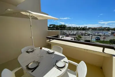 Image de Charmant Studio Rénové au Port de Capbreton - Idéal Pour 4 Pers.