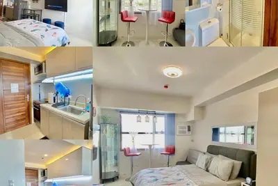 Image de 22. 40sqm, Studio unit, Modern & Cozy Condo in Horizon 101 Heart of Cebu City,