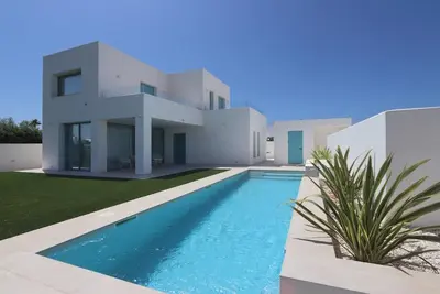 Image de Villa Ibicenca - Modern villa close to the beach and with private pool