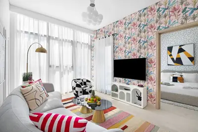 Image de Aesthetic 1br Apt with City View