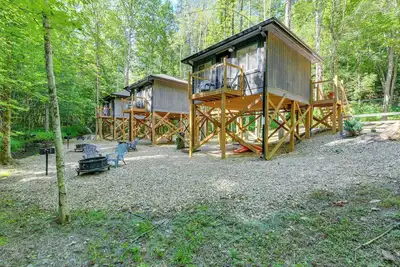 Image de Cosby 'Wilderness Cabin' Studio w/ Fire Pit