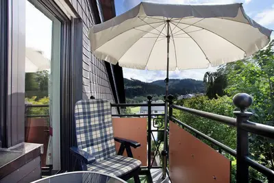 Image de Appartement 'Appartment 2' avec vue sur les montagnes, balcon et Wi-Fi