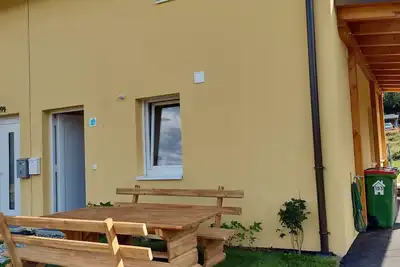 Image de Maison de vacances 'Ferienhaus Seltschach 193' avec vue sur les montagnes, terrasse privée et Wi-Fi