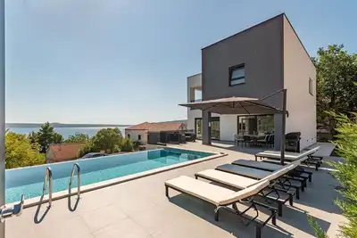 Image de Seaview Villa A`More with heated pool