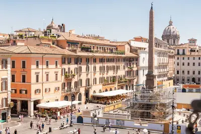 Image de Appartement avec vue sur la Piazza Navona