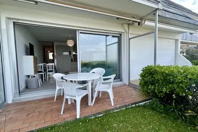 Image de Appartement, vue sur la baie de Somme avec terrasse.