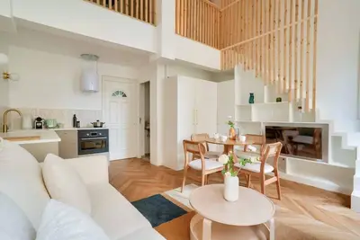 Image de Belle epoque - Magnifique duplex avec mezzanine pour 4